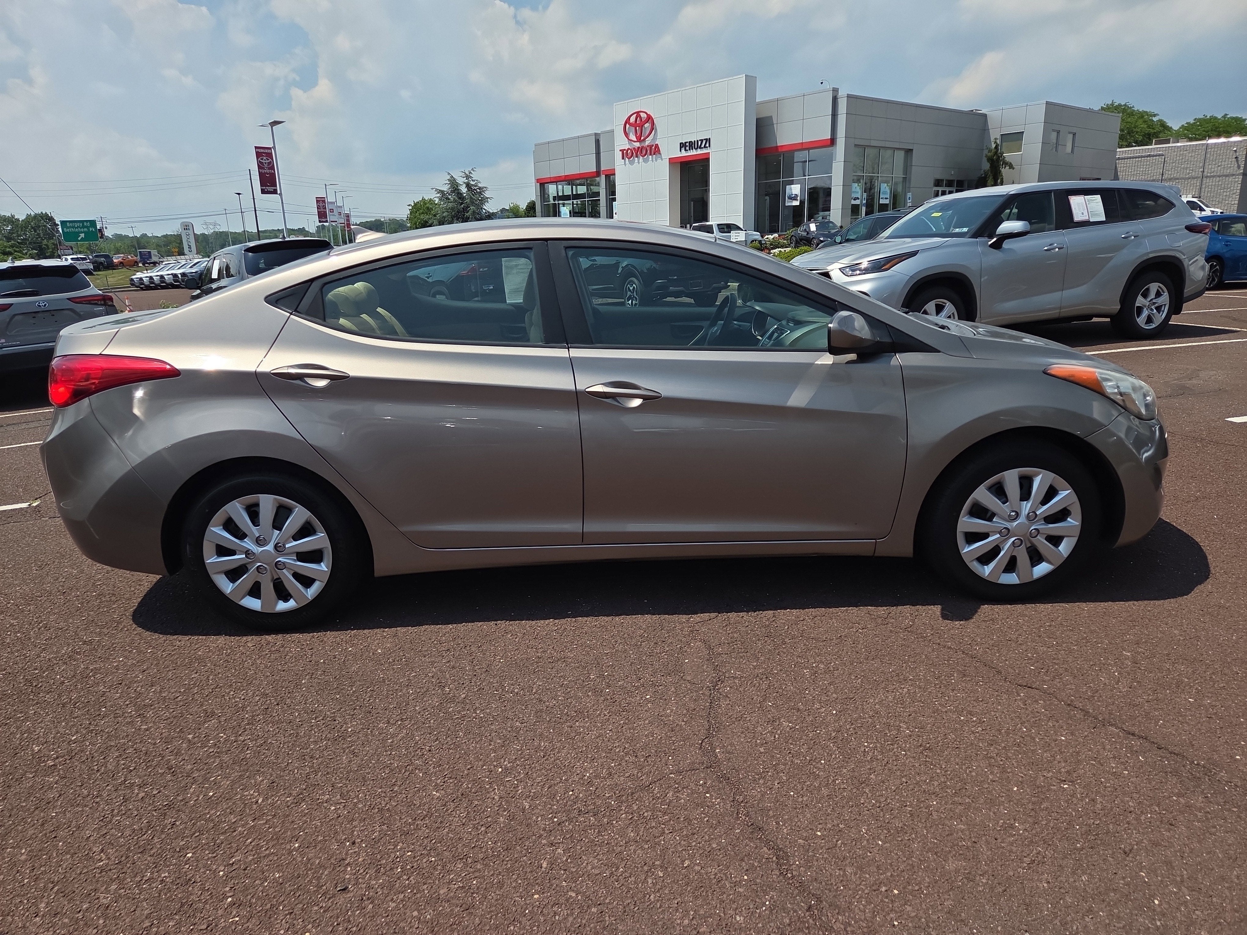 Used 2011 Hyundai Elantra GLS with VIN 5NPDH4AE9BH013413 for sale in Hatfield, PA