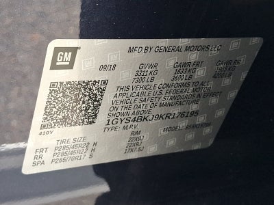 2019 Cadillac Escalade Luxury