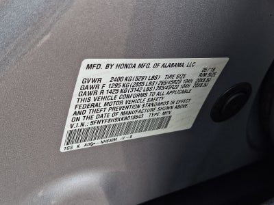 2019 Honda Passport Touring