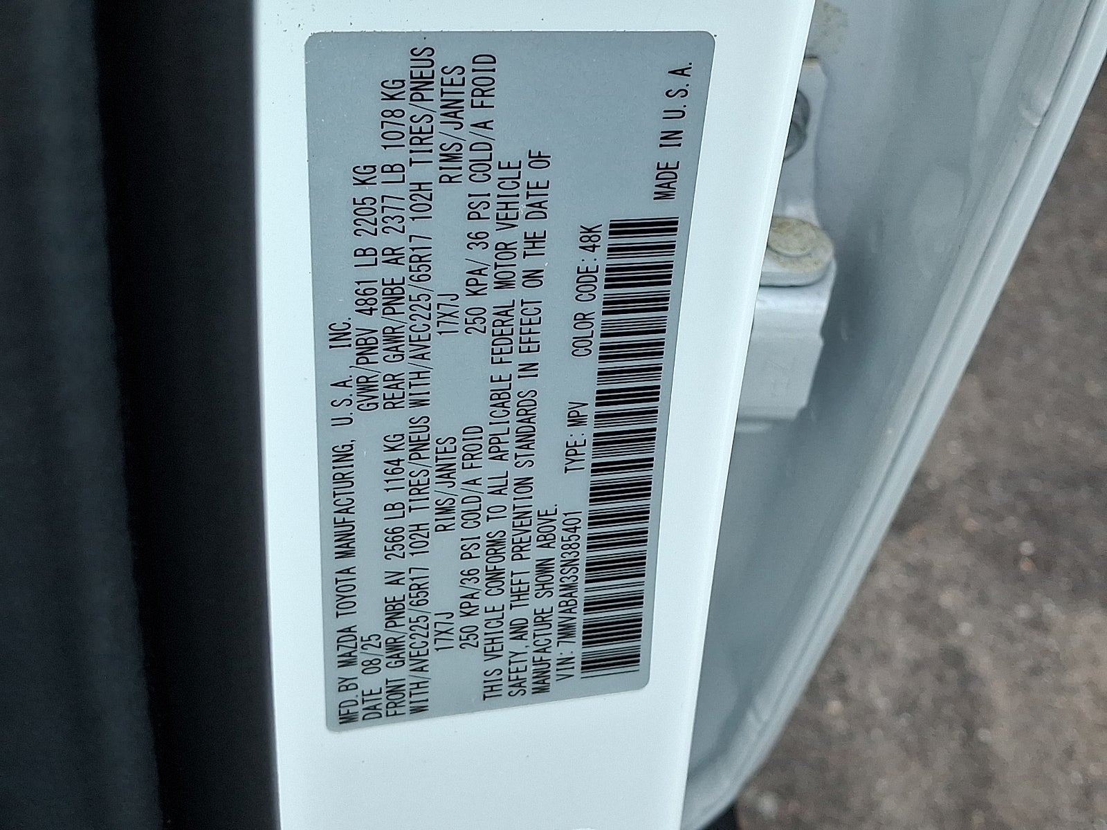 2025 Mazda Mazda CX-50 2.5 S Select Package
