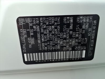 2025 Nissan Rogue SV