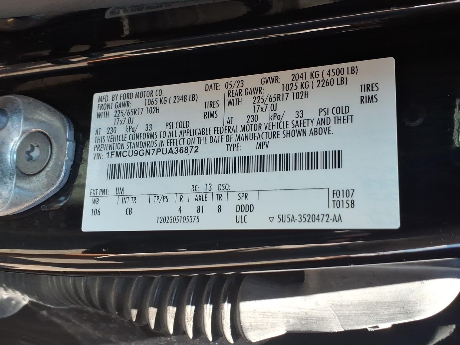 2023 Ford Escape Active