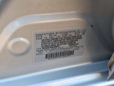 2019 Nissan Versa Note SV