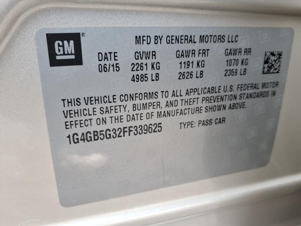 2015 Buick LaCrosse Leather