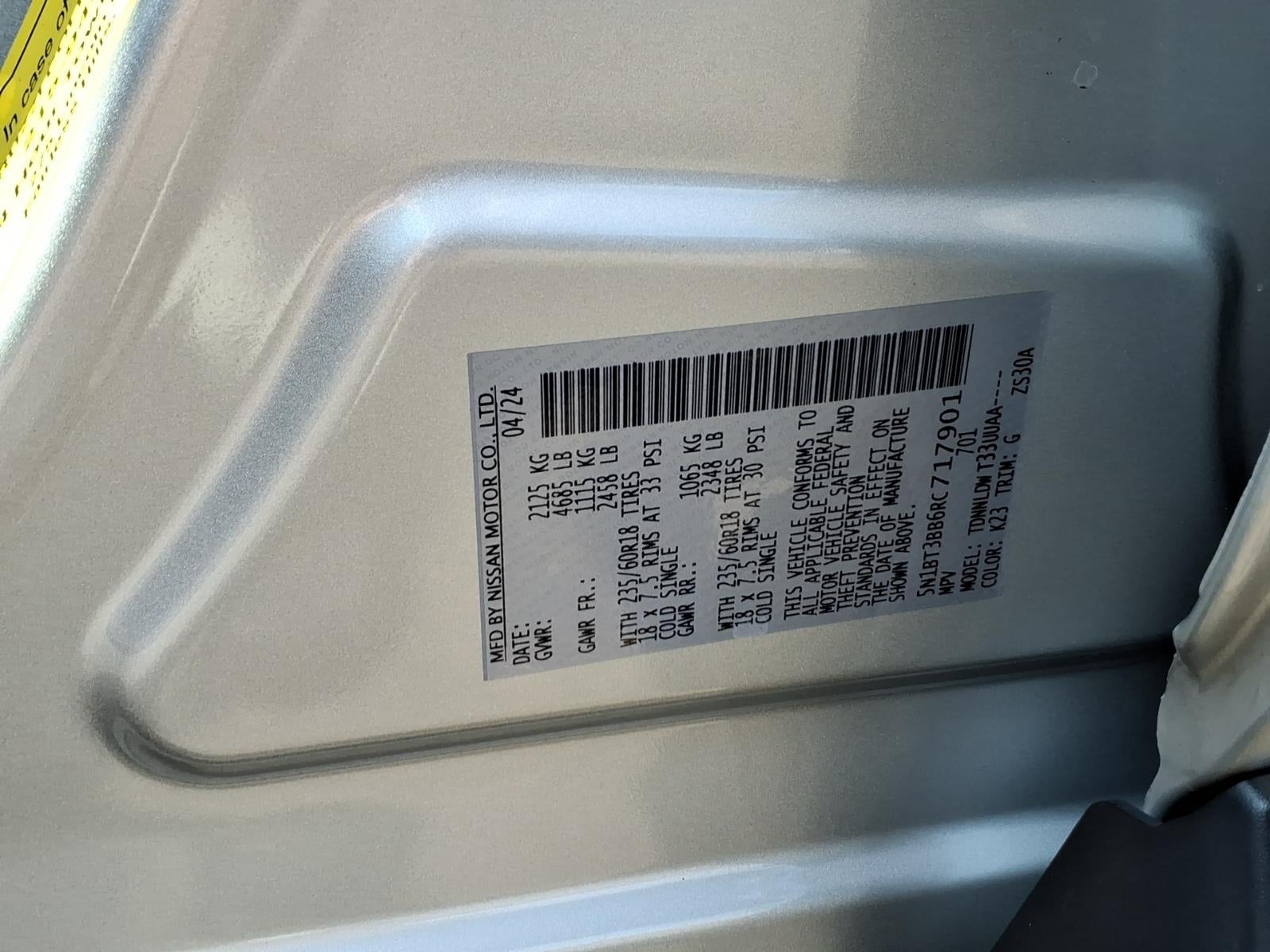 2024 Nissan Rogue SV Intelligent AWD