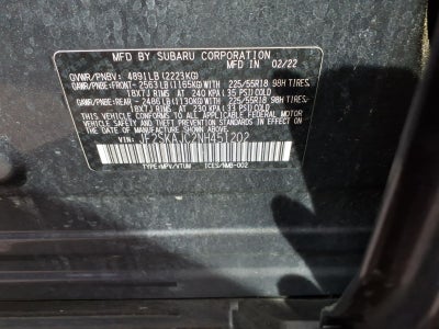 2022 Subaru Forester Sport