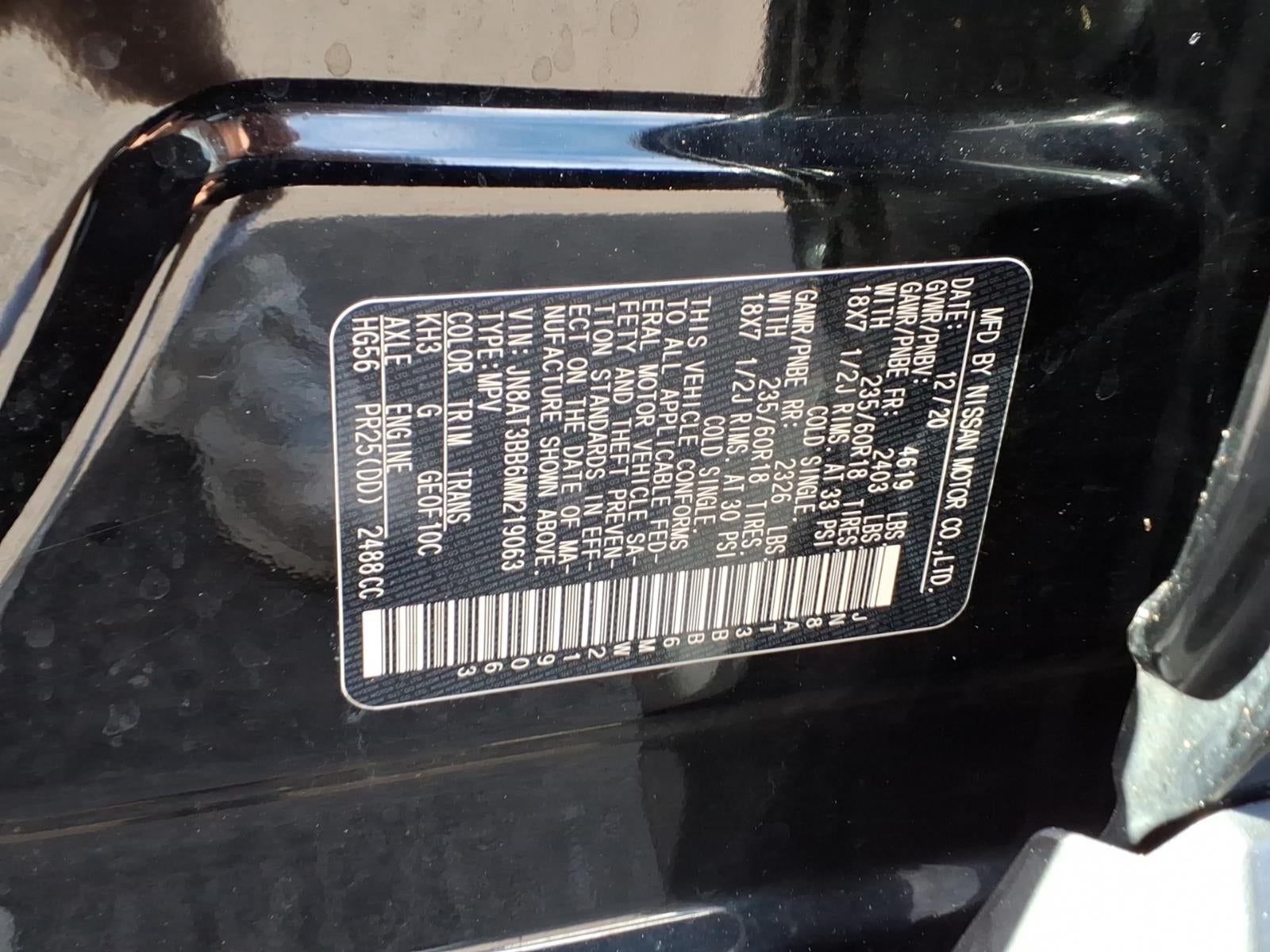 2021 Nissan Rogue SV Intelligent AWD