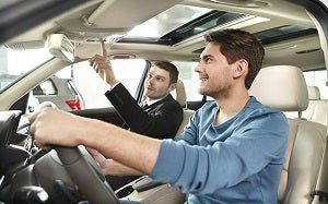 Schedule a test drive at Peruzzi Toyota in Hatfield, PA.