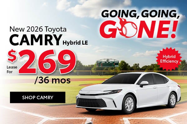 2026 Toyota Camry Hybrid LE