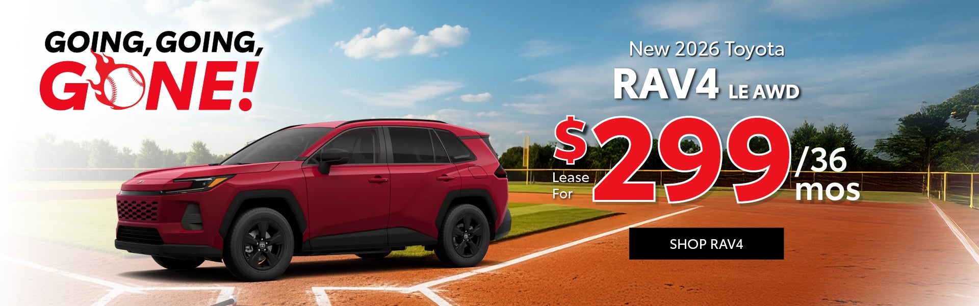 2026 Toyota RAV4 LE AWD