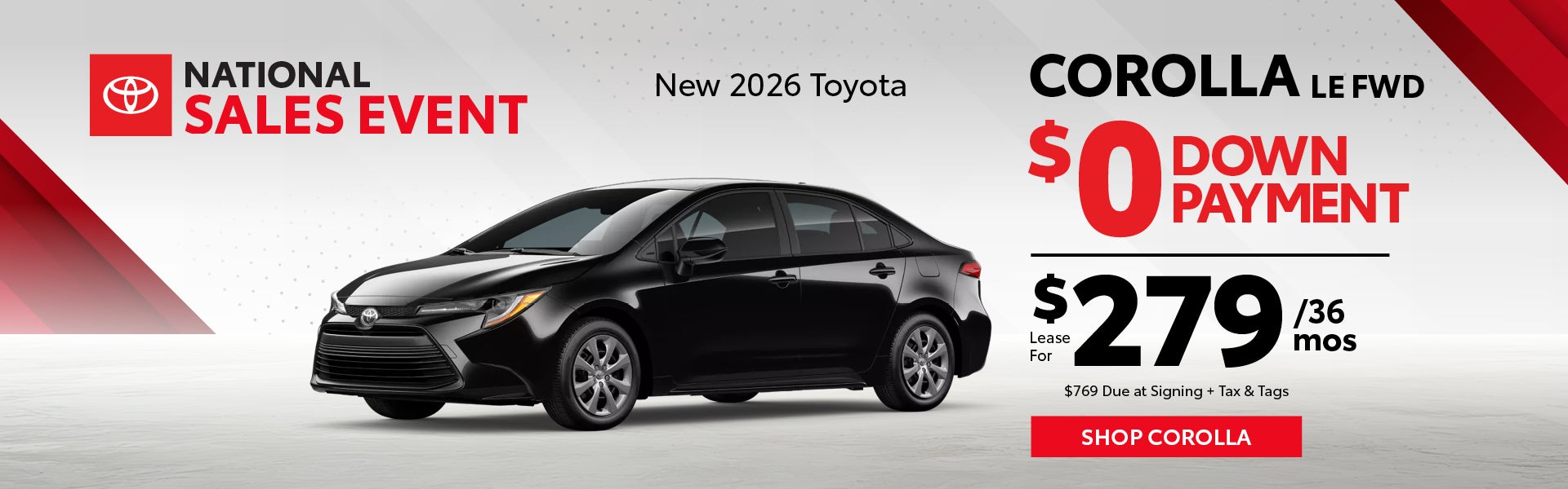2026 Toyota Corolla LE FWD