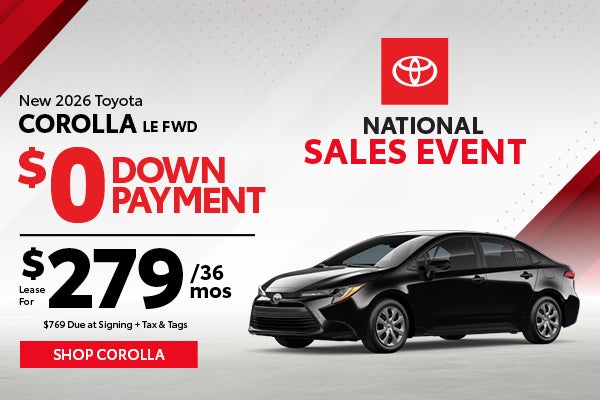 2026 Toyota Corolla LE FWD