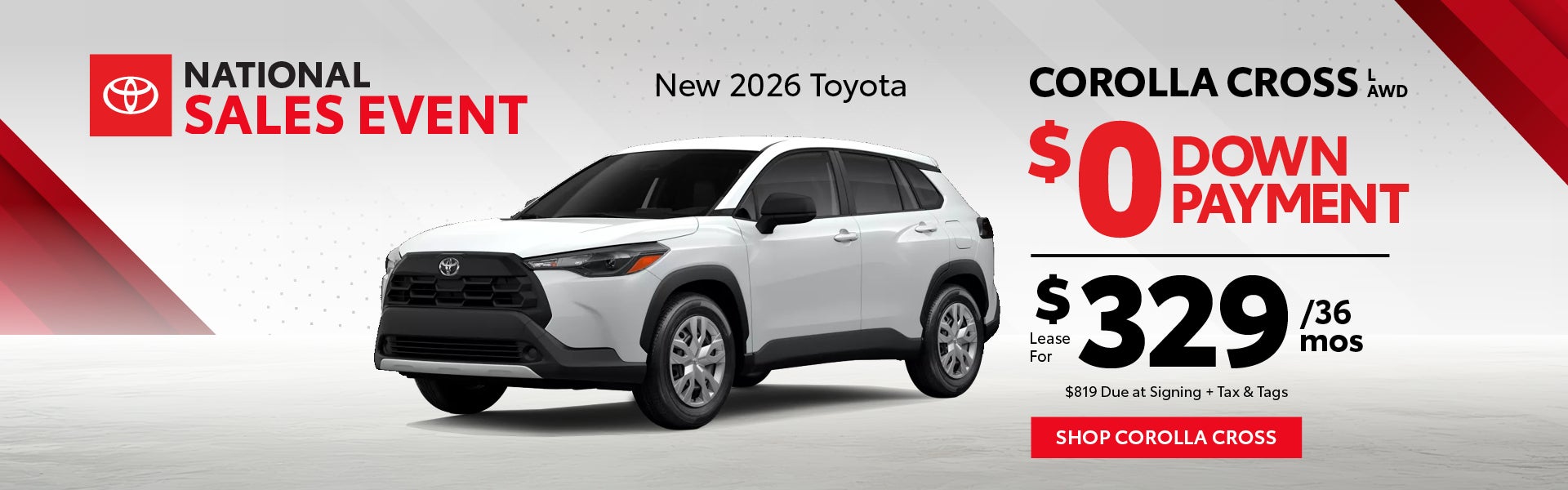 2026 Toyota Corolla Cross L AWD