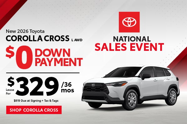 2026 Toyota Corolla Cross L AWD