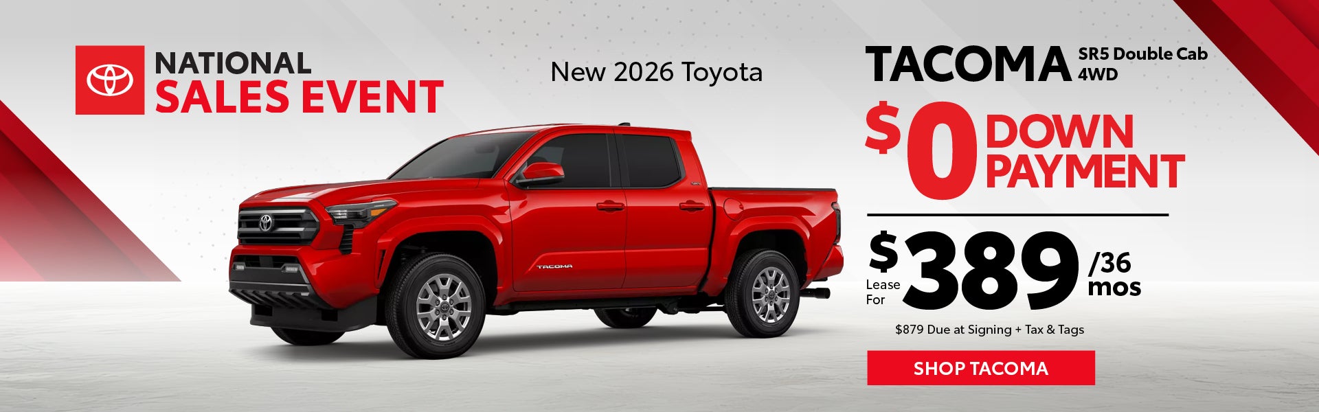 2026 Toyota Tacoma SR5 Double Cab