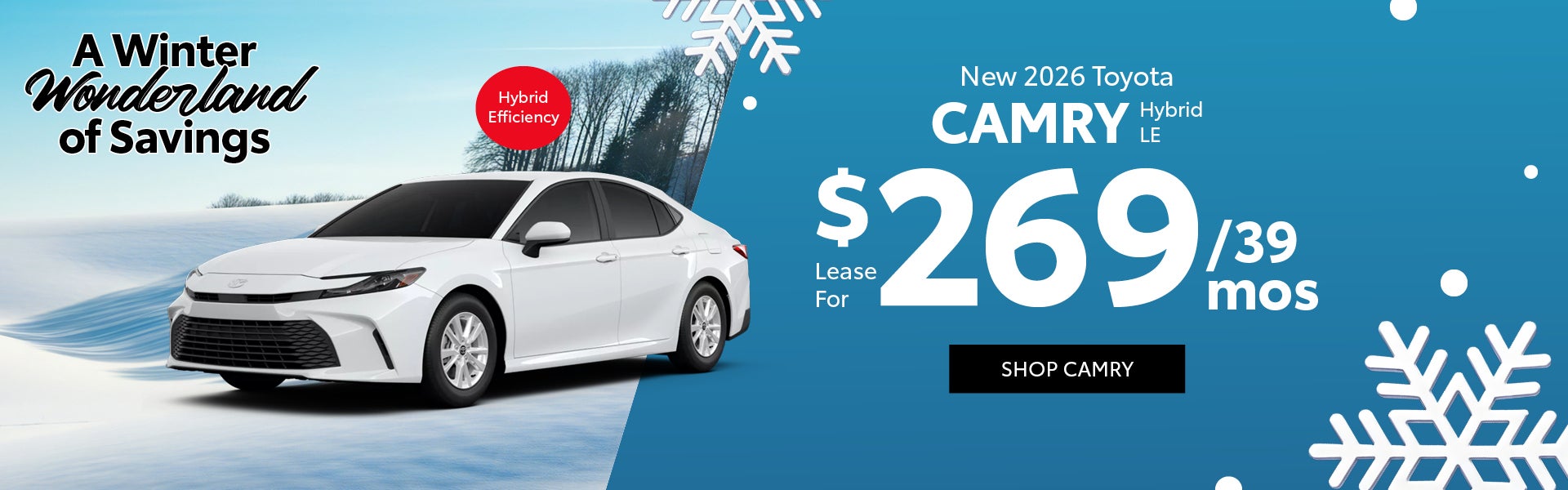 2026 Toyota Camry Hybrid LE