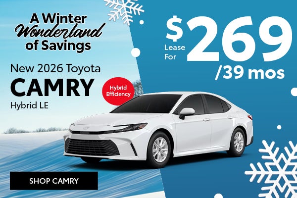 2026 Toyota Camry Hybrid LE