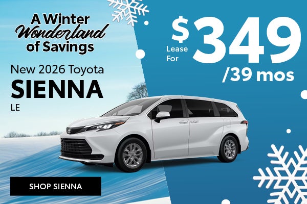 2026 Toyota Sienna LE