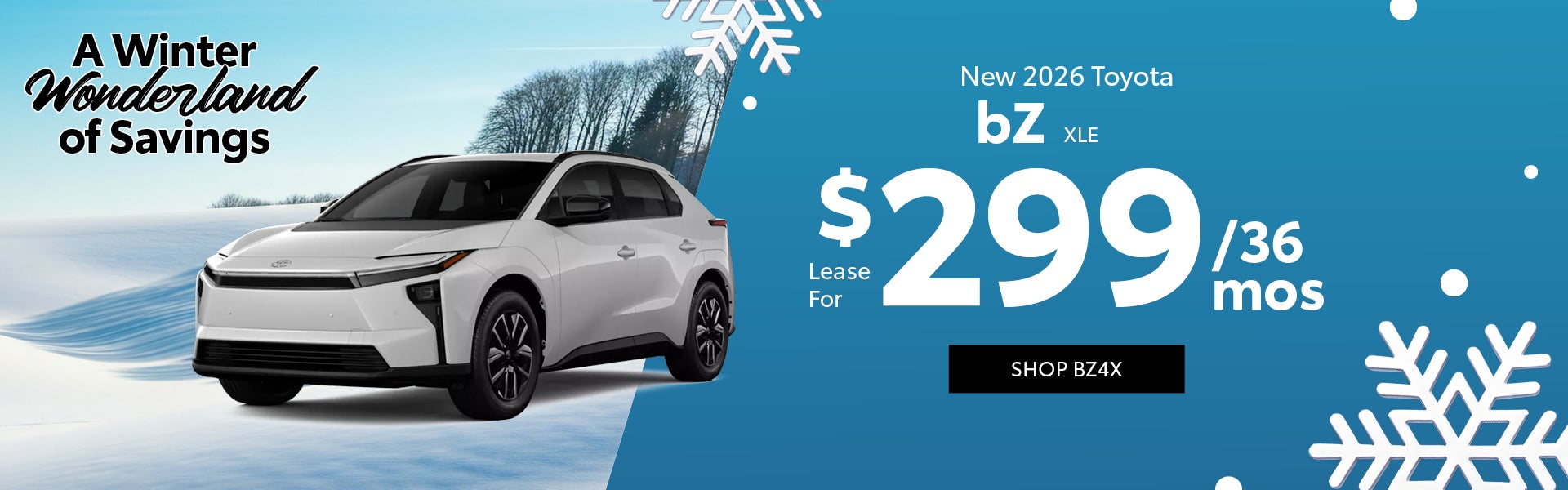 2026 Toyota bZ XLE