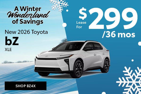 2026 Toyota bZ XLE