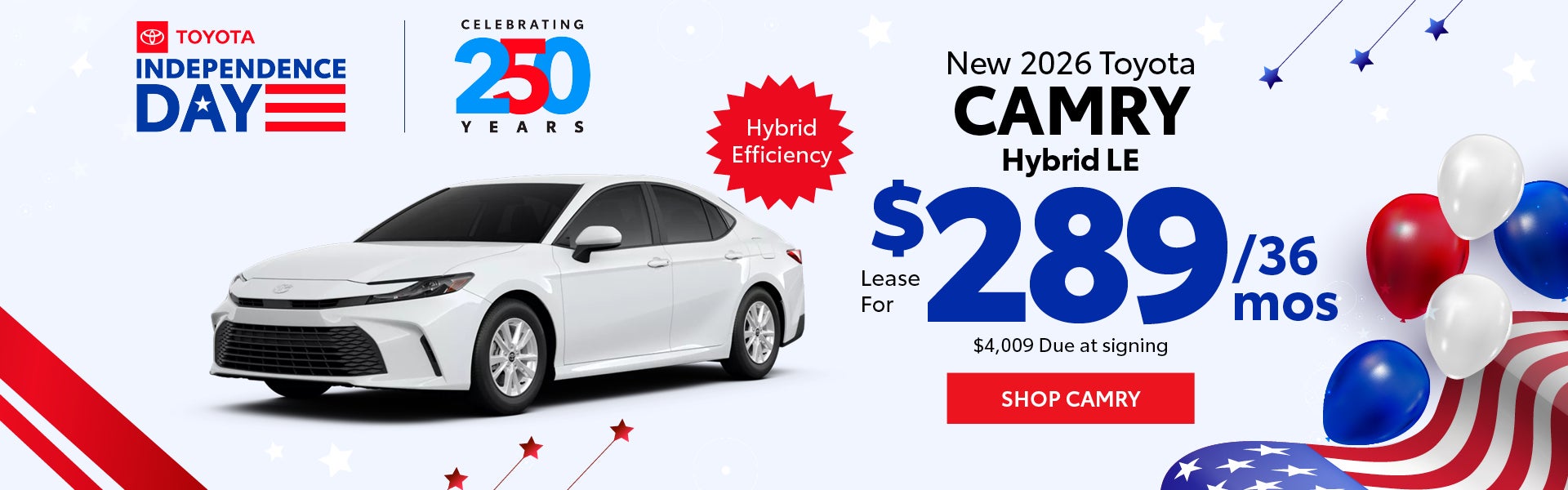 2026 Toyota Camry Hybrid LE