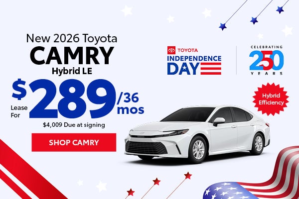 2026 Toyota Camry Hybrid LE