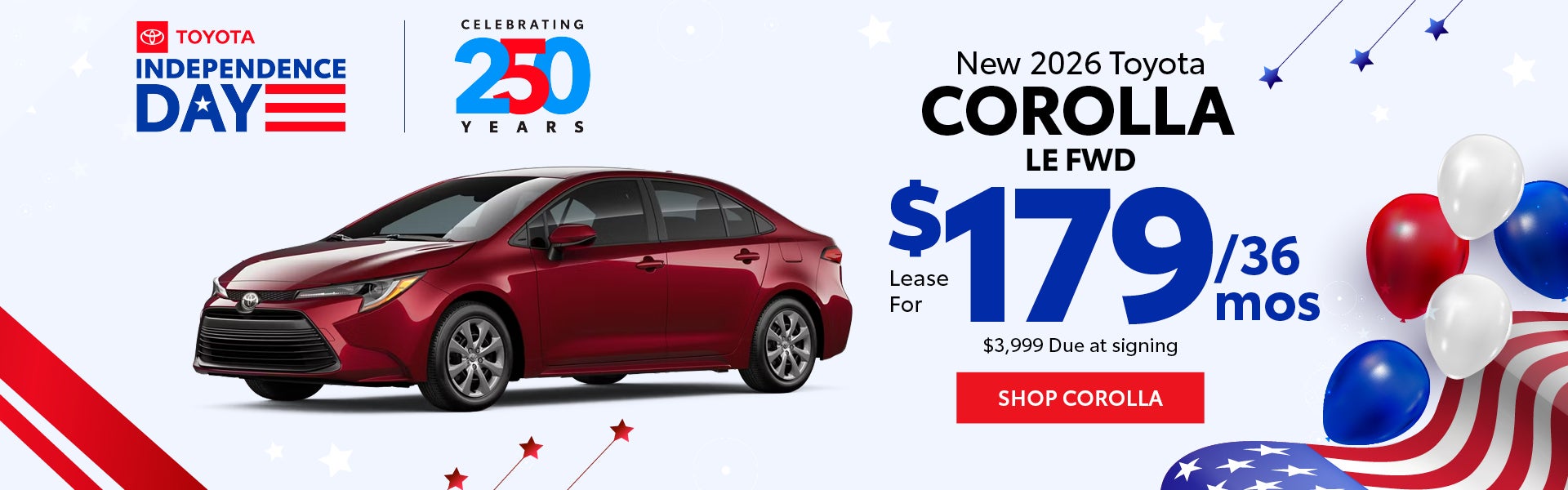 2026 Toyota Corolla LE FWD