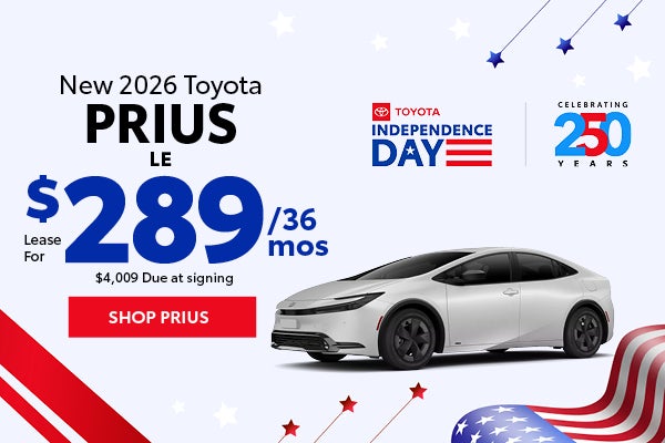 2026 Toyota Prius LE