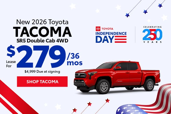 2026 Toyota Tacoma SR5 Double Cab 4WD