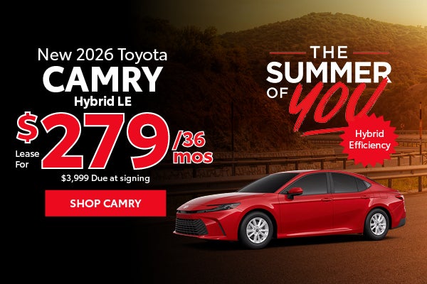 2026 Toyota Camry Hybrid LE