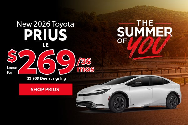 2026 Toyota Prius LE