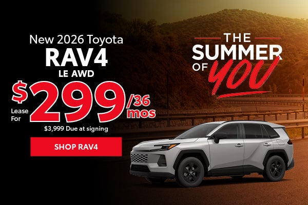 2026 Toyota RAV4 LE AWD