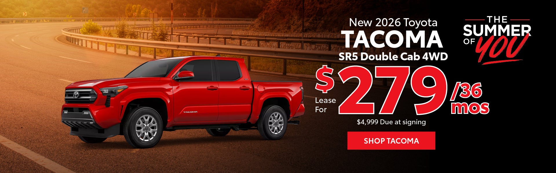 2026 Toyota Tacoma SR5 Double Cab 4WD