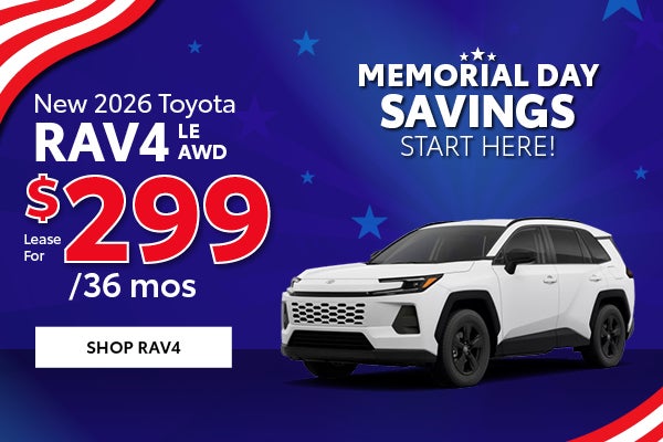2026 Toyota RAV4 LE AWD