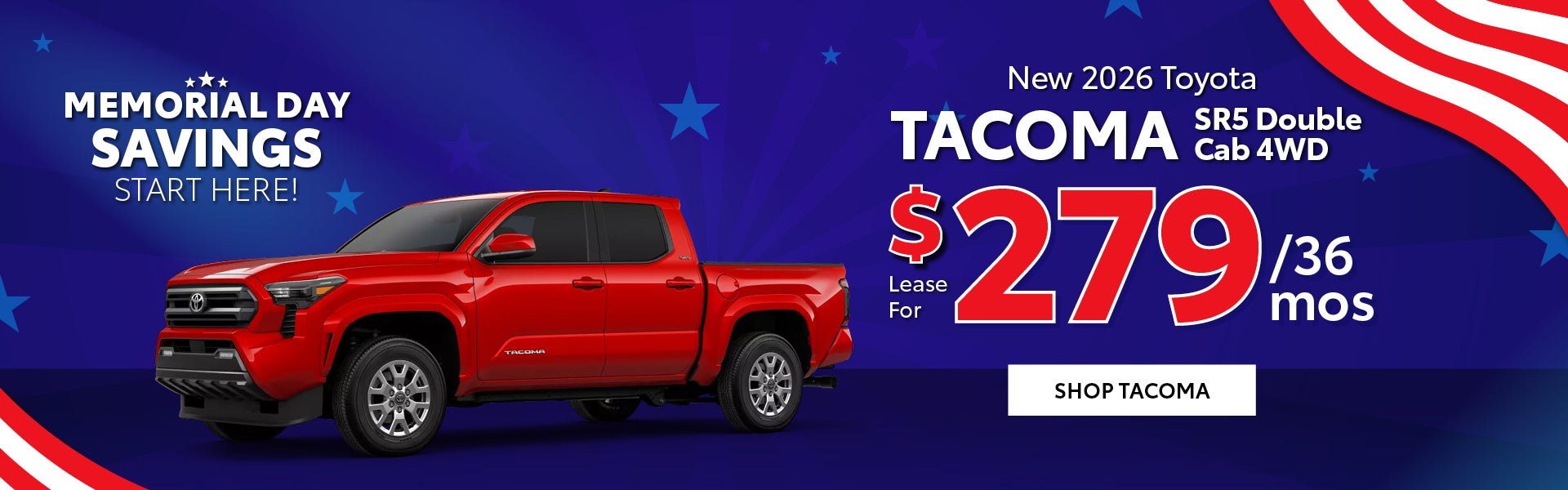 2026 Toyota Tacoma SR5 Double Cab 4WD