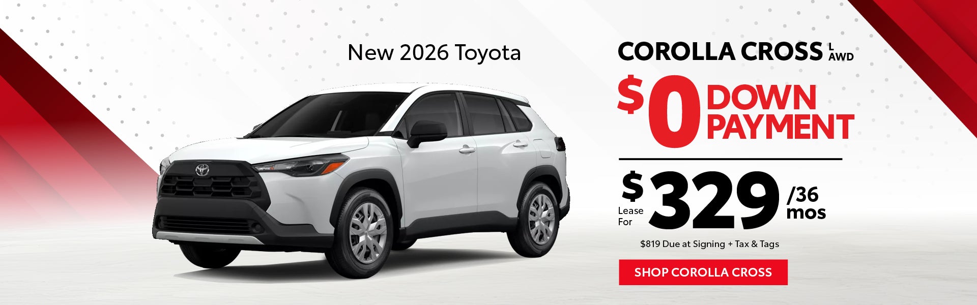 2026 Toyota Corolla Cross L AWD