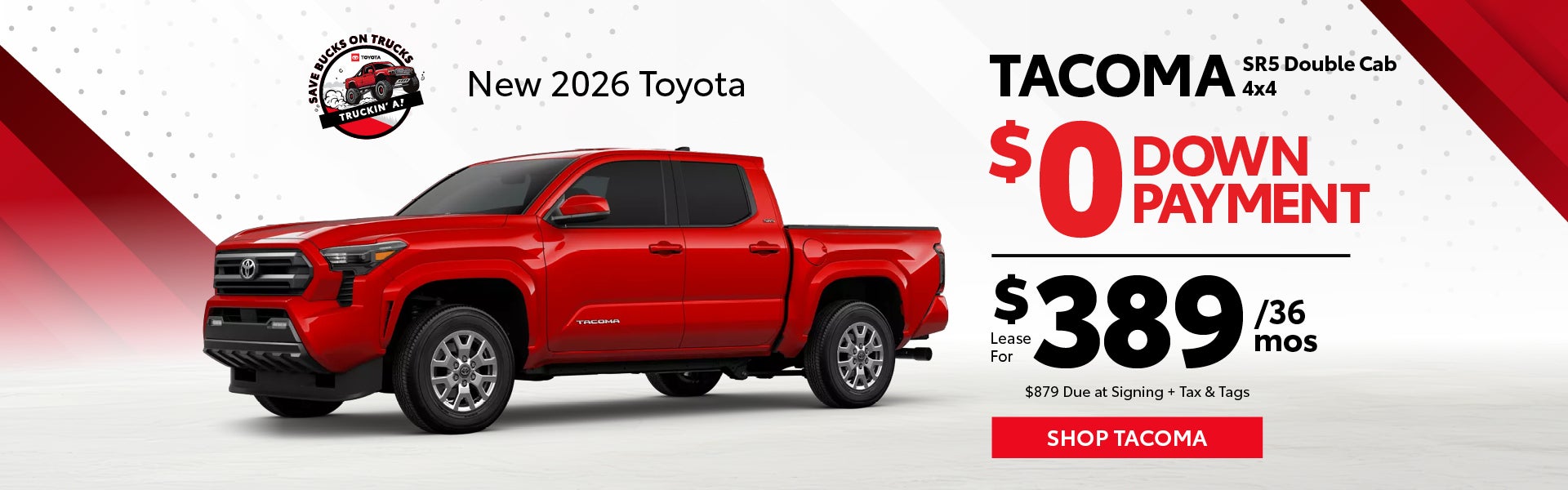 2026 Toyota Tacoma SR5 Double Cab