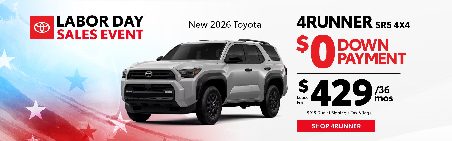 2026 Toyota 4Runner SR5