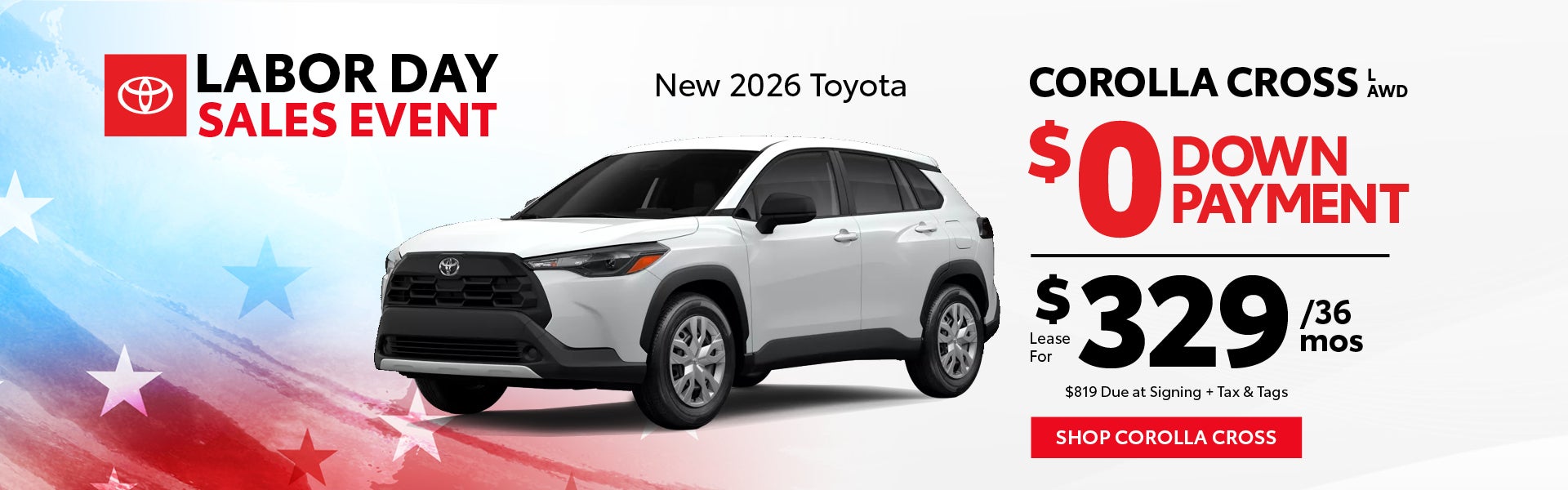 2026 Toyota Corolla Cross L AWD