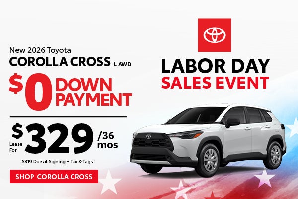 2026 Toyota Corolla Cross L AWD
