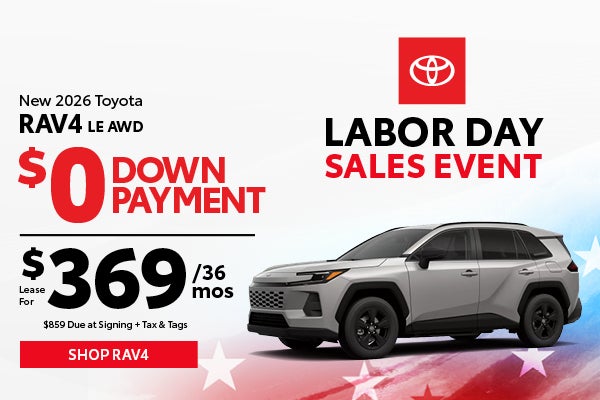 2026 Toyota RAV4 LE AWD