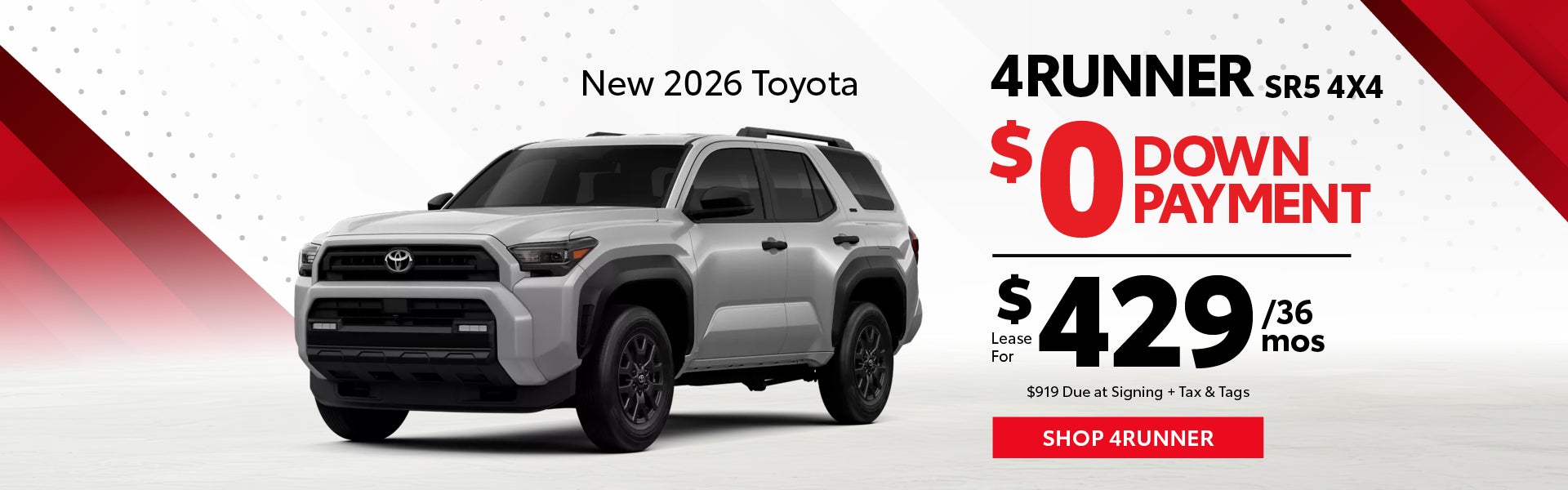 2026 Toyota 4Runner SR5