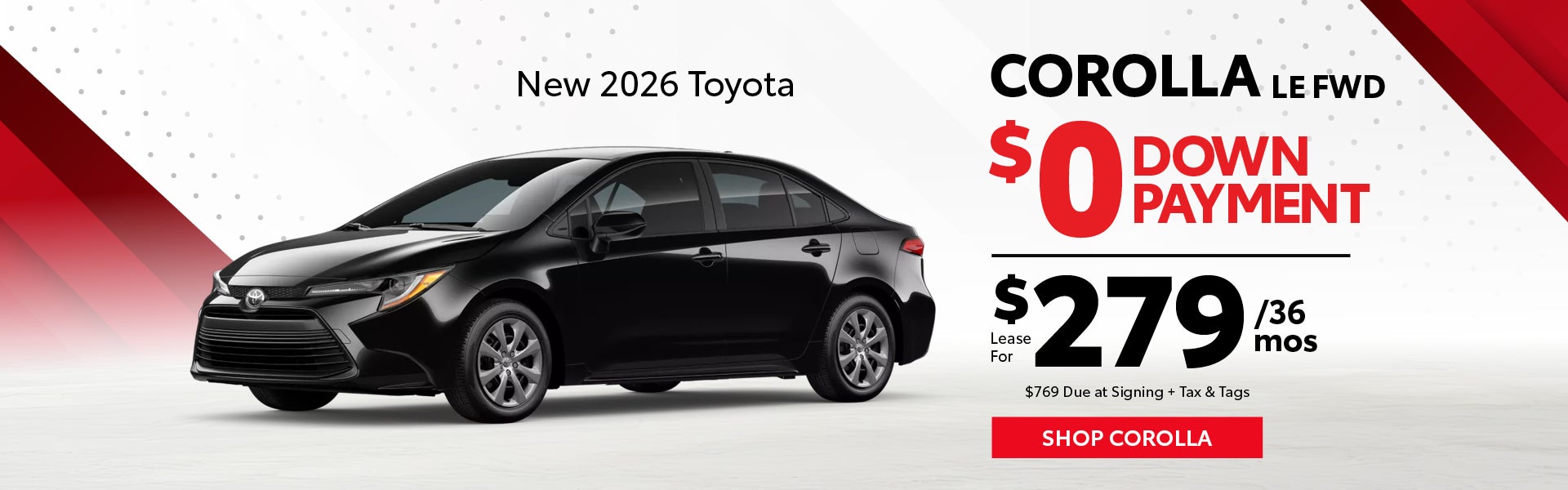 2026 Toyota Corolla LE FWD