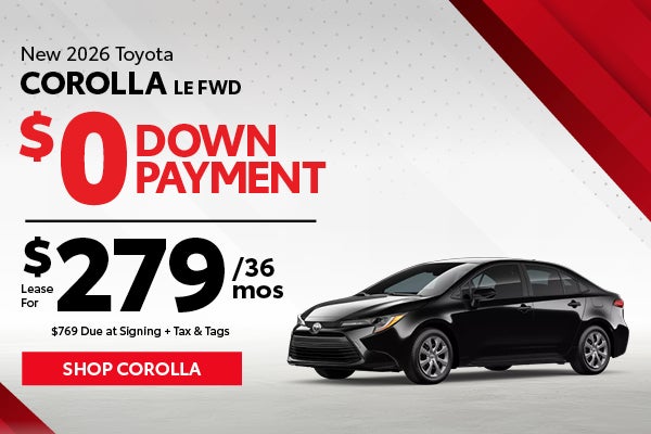 2026 Toyota Corolla LE FWD
